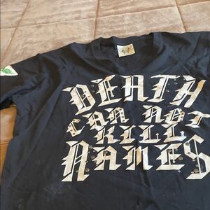 Black Label Classic Black Tee